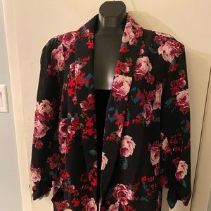 Lane Bryant Floral Blazer.